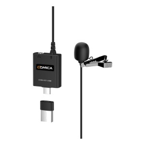 میکروفون یقه ای با سیم کامیکا مدل CVM-V01.USB رابط Type-C